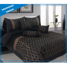 3 PCS Polyester Jacquard Duvet Cover Set